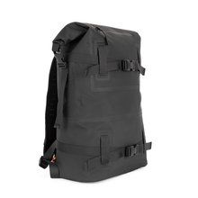 Mochila impermeable con correas de compresión Black