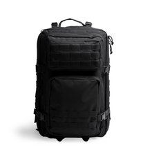 Mochila multibolsillos de apertura completa Negro