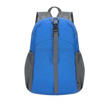 Mochila Plegable RPET con Bolsillos Azul