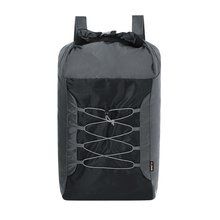 Mochila plegable RPET ripstop Neg