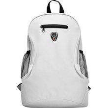 Mochila de poliéster con asas Blanco UNICA