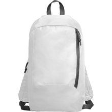 Mochila de poliéster ligera y compacta Blanco
