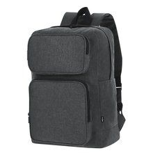 Mochila de poliéster RPET Gri