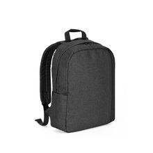 Mochila portátil reciclada con correa trolley Gris Oscuro