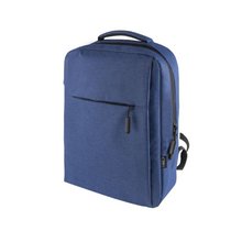 Mochila RPET Acolchada y Ajuste Trolley Azul