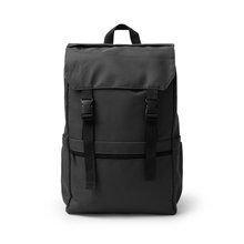 Mochila RPET con solapa ajustable Negro Talla Única Adulto