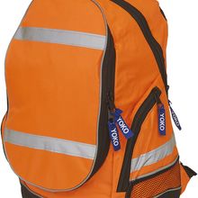 Mochila impermeable con tiras reflectantes Orange