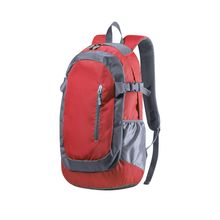 Mochila técnica ergonómica en poliéster y ripstop Roj