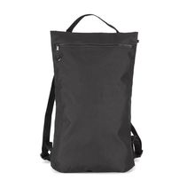 Mochila plana urbana reciclada Black