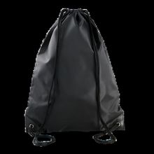 Mochila  de poliéster con cordones Black