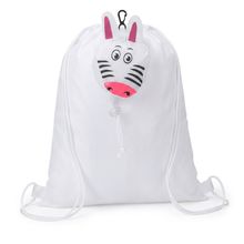 Mochila plegable infantil con diseño de animales Zebra Talla Única Infantil