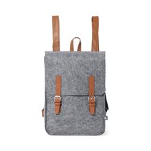 Mochila Fieltro RPET con Solapa Gri