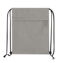 Mochila de cuerdas en poliéster resistente Gri