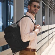 Mochila de cabina con bolsillo acolchado Black