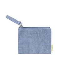 Monedero Algodón Reciclado Azul