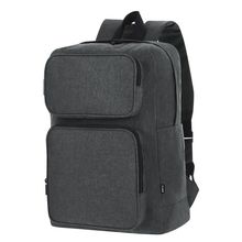 Mochila de poliéster RPET Gri