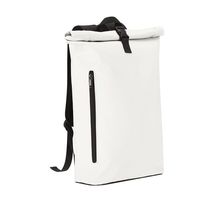 Mochila 15" de suave PU con hebilla Bei