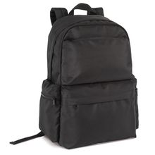 Mochila Poliéster Reciclado 15" Multi Bolsillos Black