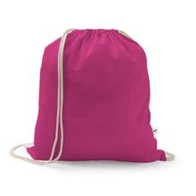Mochila de algodón reciclado y poliéster Rosa