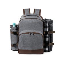 Mochila Nevera Picnic 4 Servicios Gri