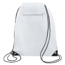 Mochila Cuerdas con Solapa Velcro Bl