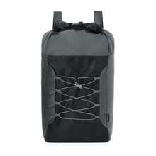 Mochila plegable RPET ripstop Neg