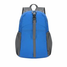 Mochila Plegable RPET con Bolsillos Azul