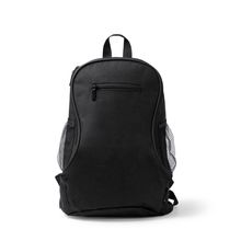 Mochila de 300D RPET Negro Vigore