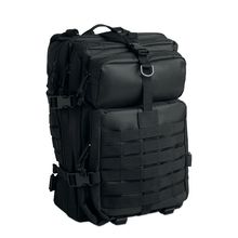 Mochila 50L RPET con compartimentos Negro