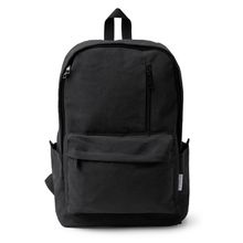 Mochila de algodón reciclado 330 g/m2 Negro
