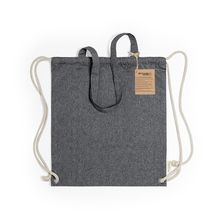 Mochila de Algodón Reciclado con asas Neg