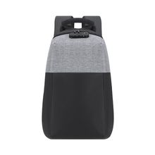 Mochila antirrobo repelente de agua para portátil 15' con salida USB Gri