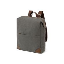 Mochila Canvas con Polipiel 475g/m2 Gri