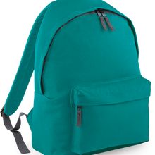 Mochila clásica de diseño atemporal. Emerald / Graphite Grey