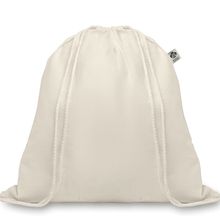 Mochila Cuerdas Ecológica de Algodón Beig