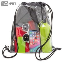 Mochila Cuerdas Mitad Transparente Ne