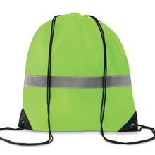 Mochila Cuerdas de Poliéster Banda Reflectante Amarillo Fluorescente