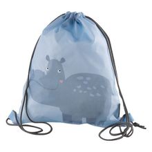 Mochila Cuerdas RPET Dibujos de Animales Hipopotamo