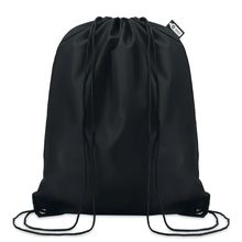 Mochila cuerdas Sostenible 190T Negro