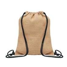 Mochila Cuerdas Yute Ecológica Negro