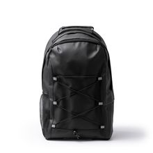 Mochila con detalles reflectantes Negro