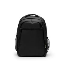 Mochila ejecutiva con cinta para trolley Negro