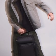 Mochila Laptop con Bolsillo Nevera para Botella 50cl Black