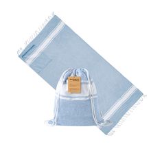 Mochila Pareo de Algodón Reciclado 180x90cm Azc