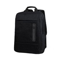 Mochila plana para portátil de 15' en poliéster Neg