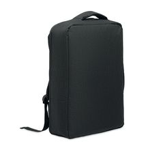 Mochila portátil 15 pulgadas con bolsillos internos Negro
