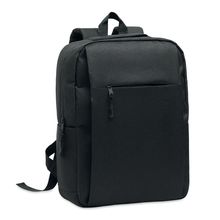 Mochila para portátil con bolsillo exterior Negro