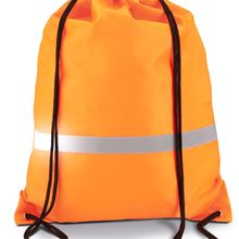 Mochila reflectante con cordones Fluorescent Orange