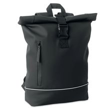 Mochila rolltop PU portátil 15 Negro