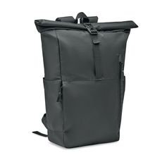 Mochila Rolltop RPET 300D 15'' Negro